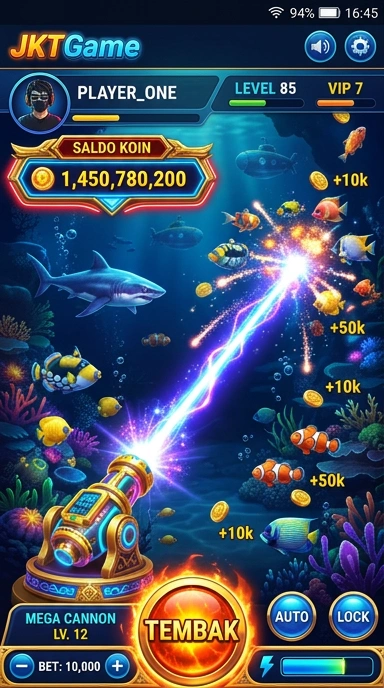 Galeri pratinjau visual jktgame build APK resmi terbaru